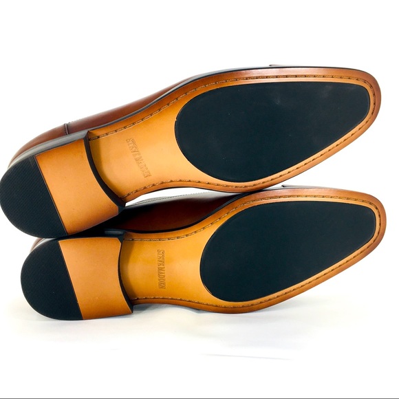 Steve Madden Private Lace-Up Men's Leather Oxfords - Picture 16 of 16